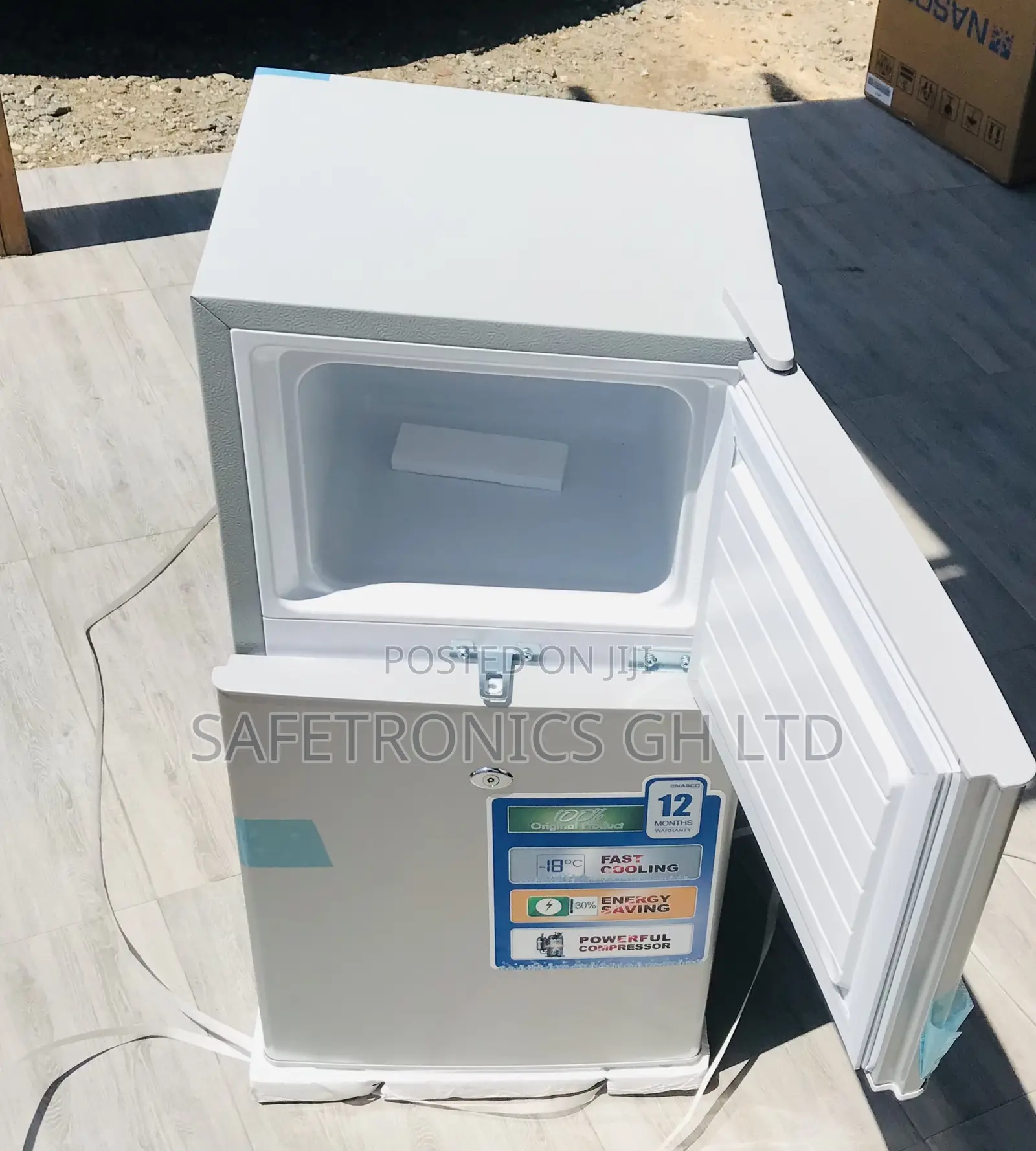 Shop New Nasf2-120 Topfreezer 2 Doors Nasco Gray