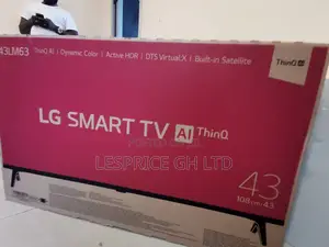 LG 43” Android Smart High Standard Tv