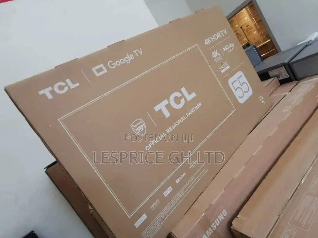 New Sound TCL 55” Android Smart Tv