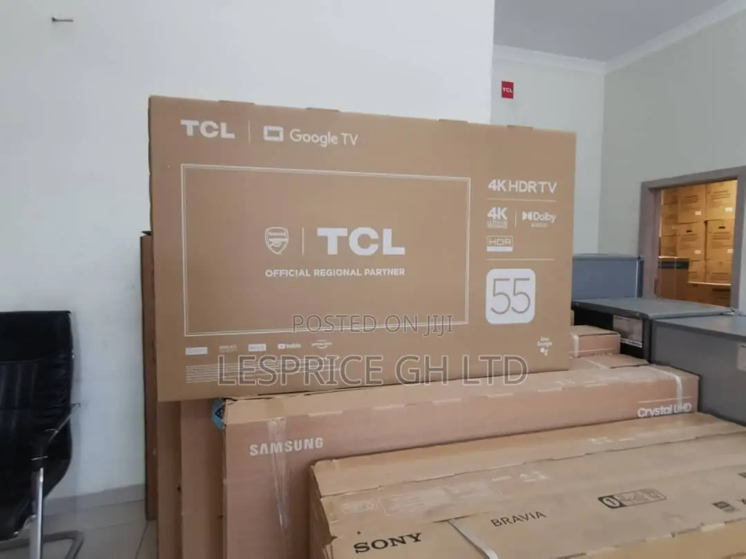 TCL 55” Android High Resolution Tv