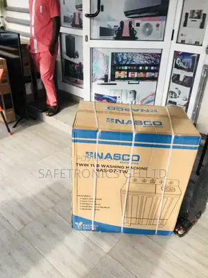 White Semi Auto Topload 7kg Nasco Washer ~