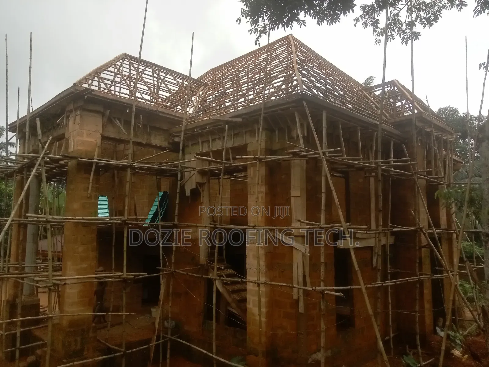 Bamboo Scaffolding Work