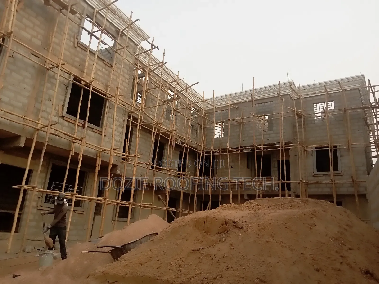 Bamboo Scaffolding Work