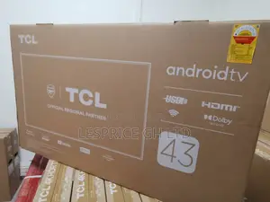 TCL 43” Android Smart Digital Tv