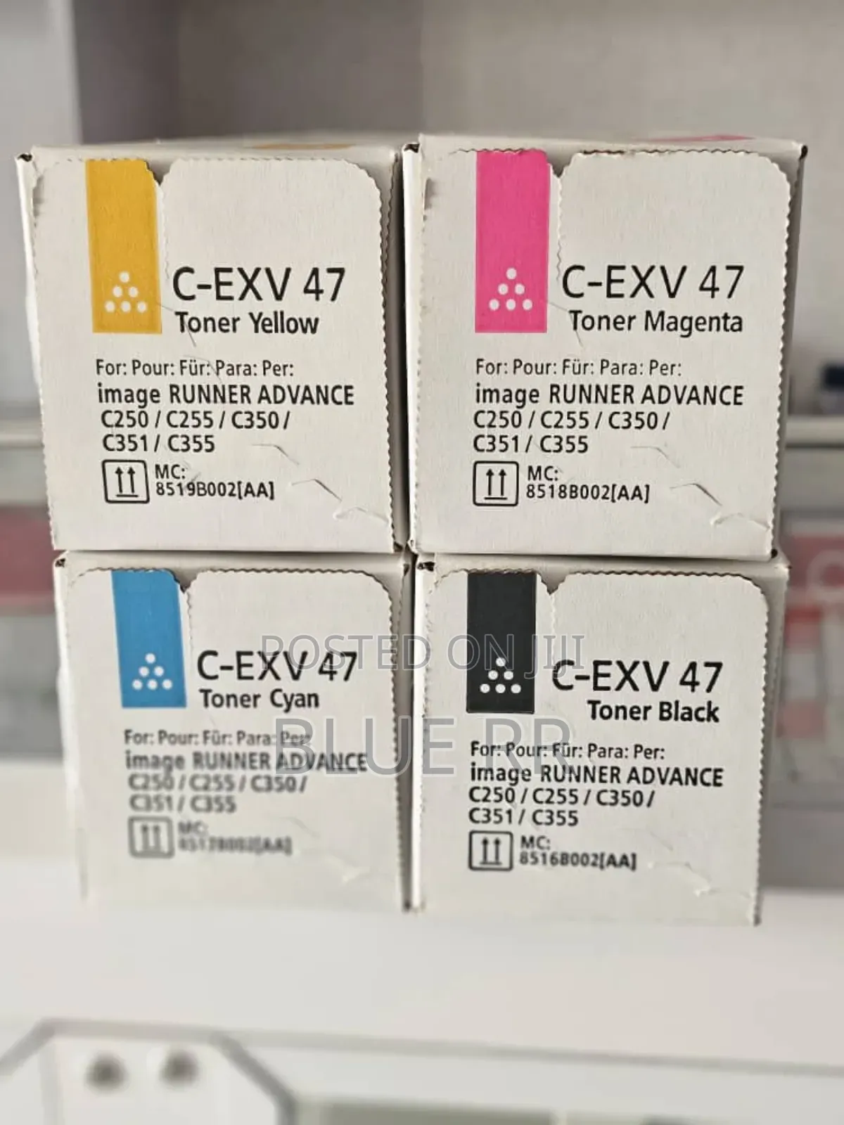 C-Exv47, Toner Black, Yellow,Cyan, Magenta