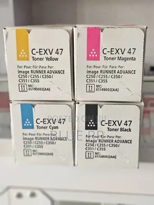 C-Exv47, Toner Black, Yellow,Cyan, Magenta