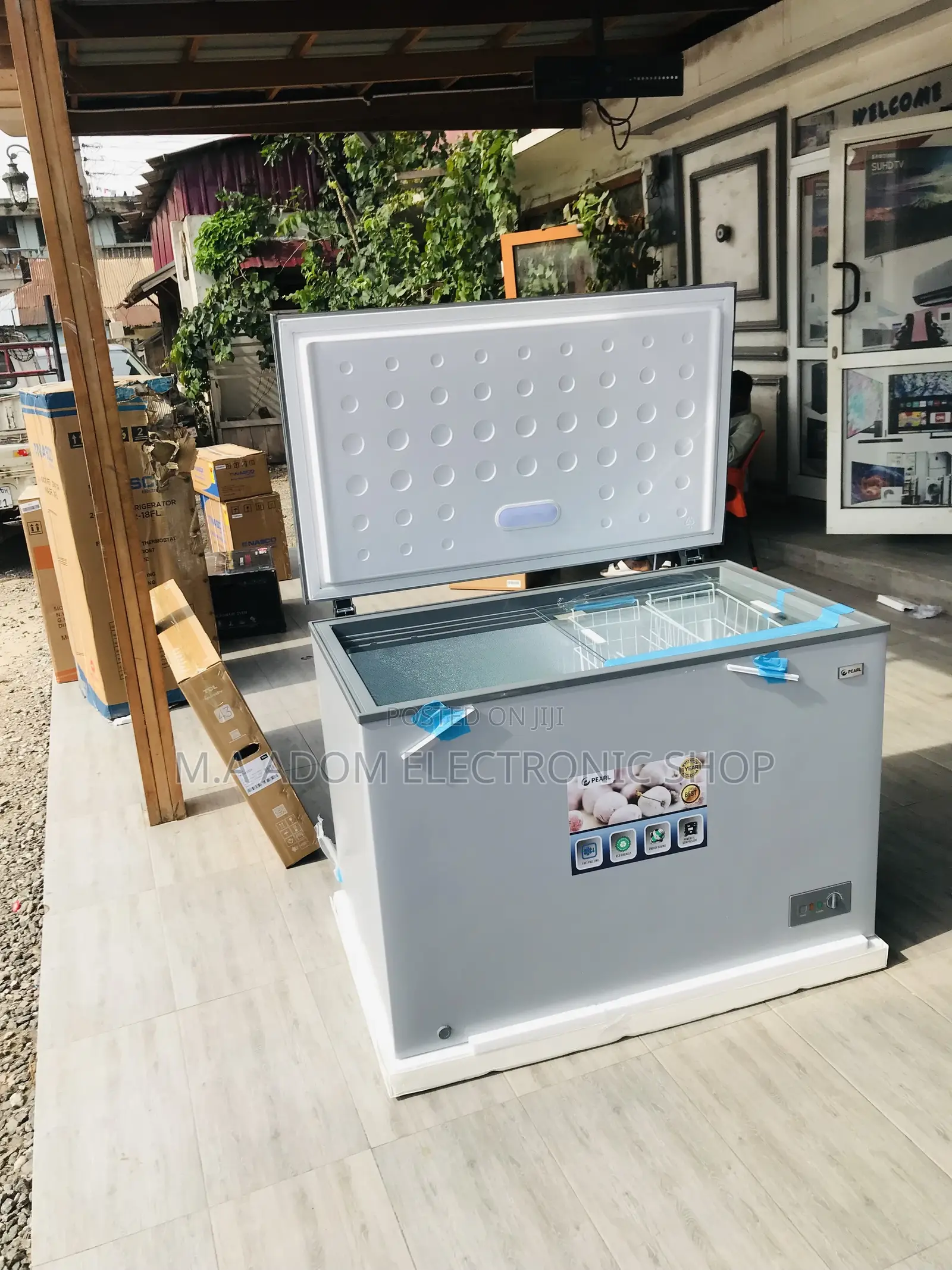 Fast Chilling Pearl PCF-380 1 Door Chest Freezer(316L).