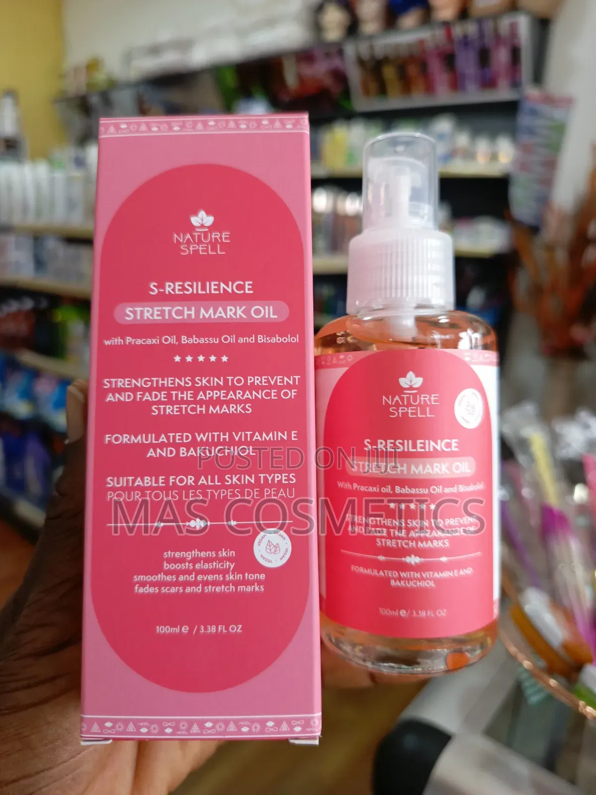 Nature Spell S Resilience Stretch Mark Oil