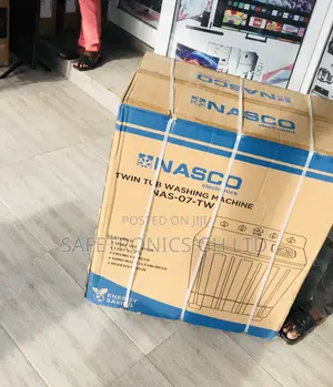 Adorable White Nasco 7kg Topload Semi Auto Washingmachine