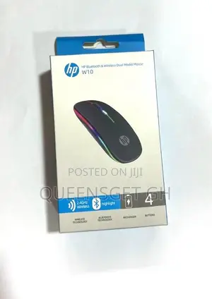 Hp W10 Wireless Bluetooth Rechargeable Mouse