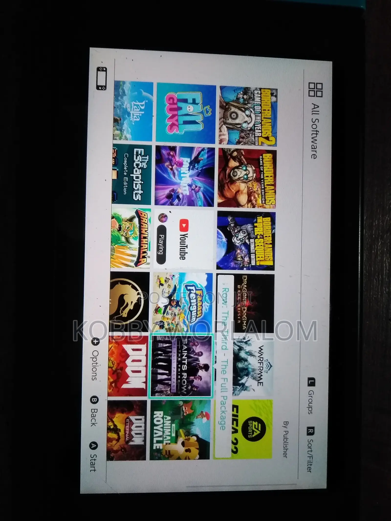 Nintendo Switch With Games