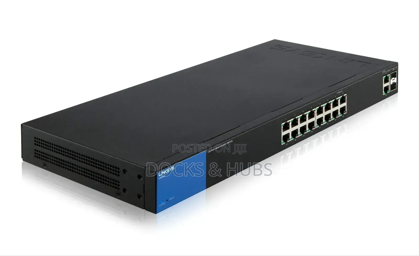 Linksys Lgs318p 18-Port Smart Gigabit Poe+ Switch