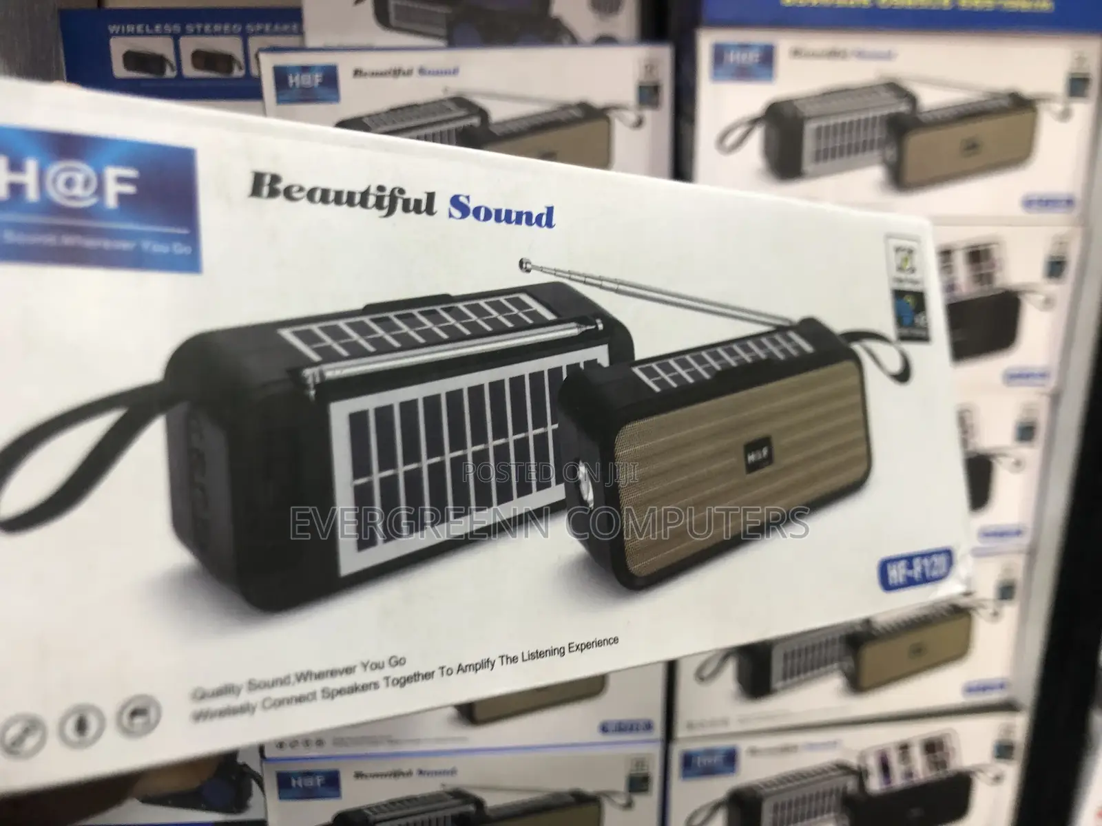 Wireless Speakers With Torch Light