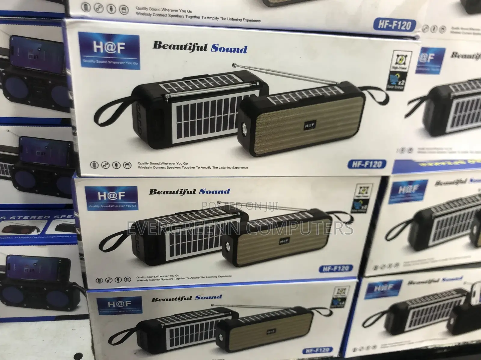Wireless Speakers With Torch Light