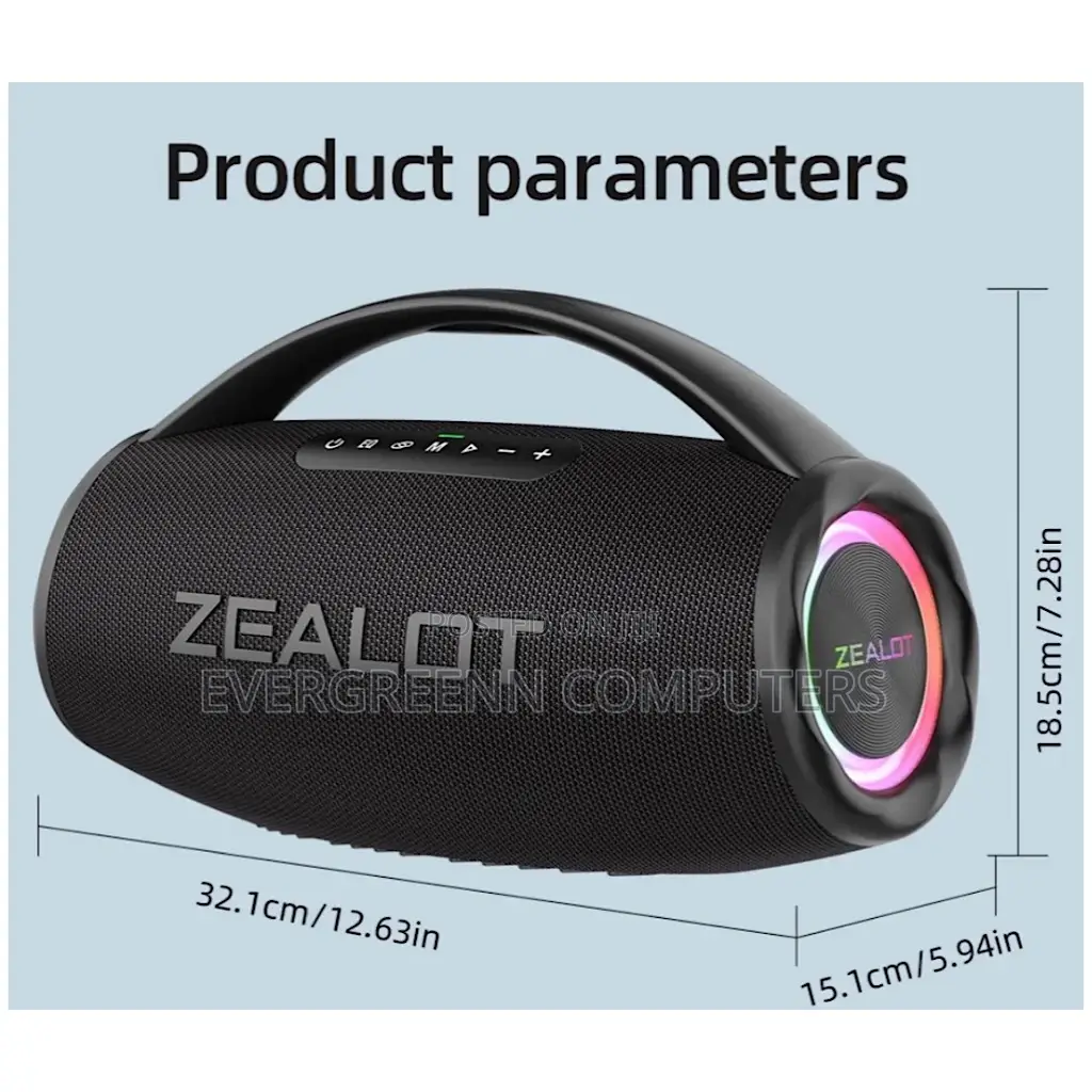 S97 Zealot Bluetooth Speaker, 80W