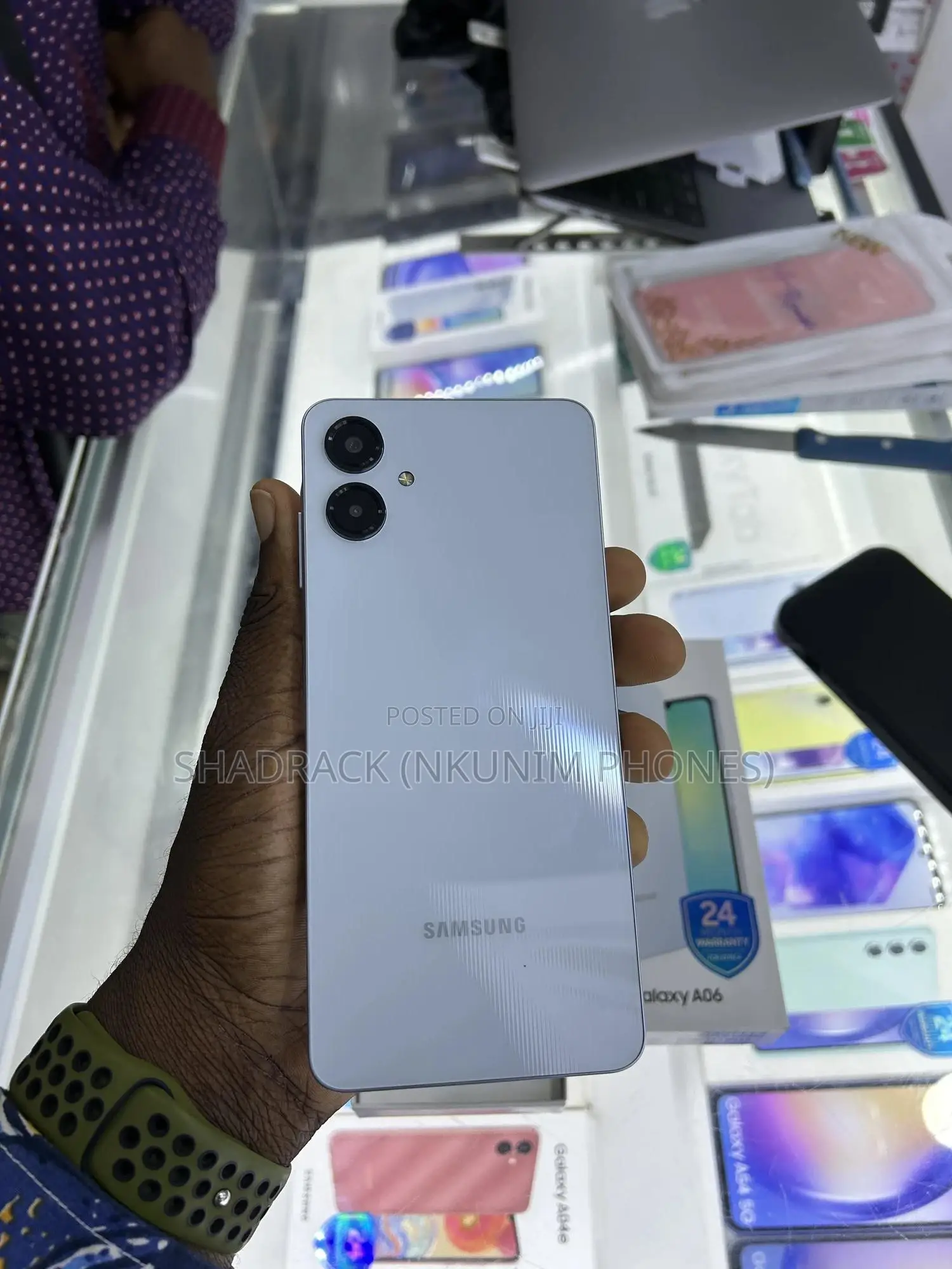 New Samsung Galaxy A06 64 GB Silver
