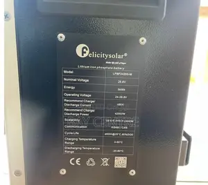 25.6v 200ah (5 Kwh) Felicity LITHIUM ION BATTERIES