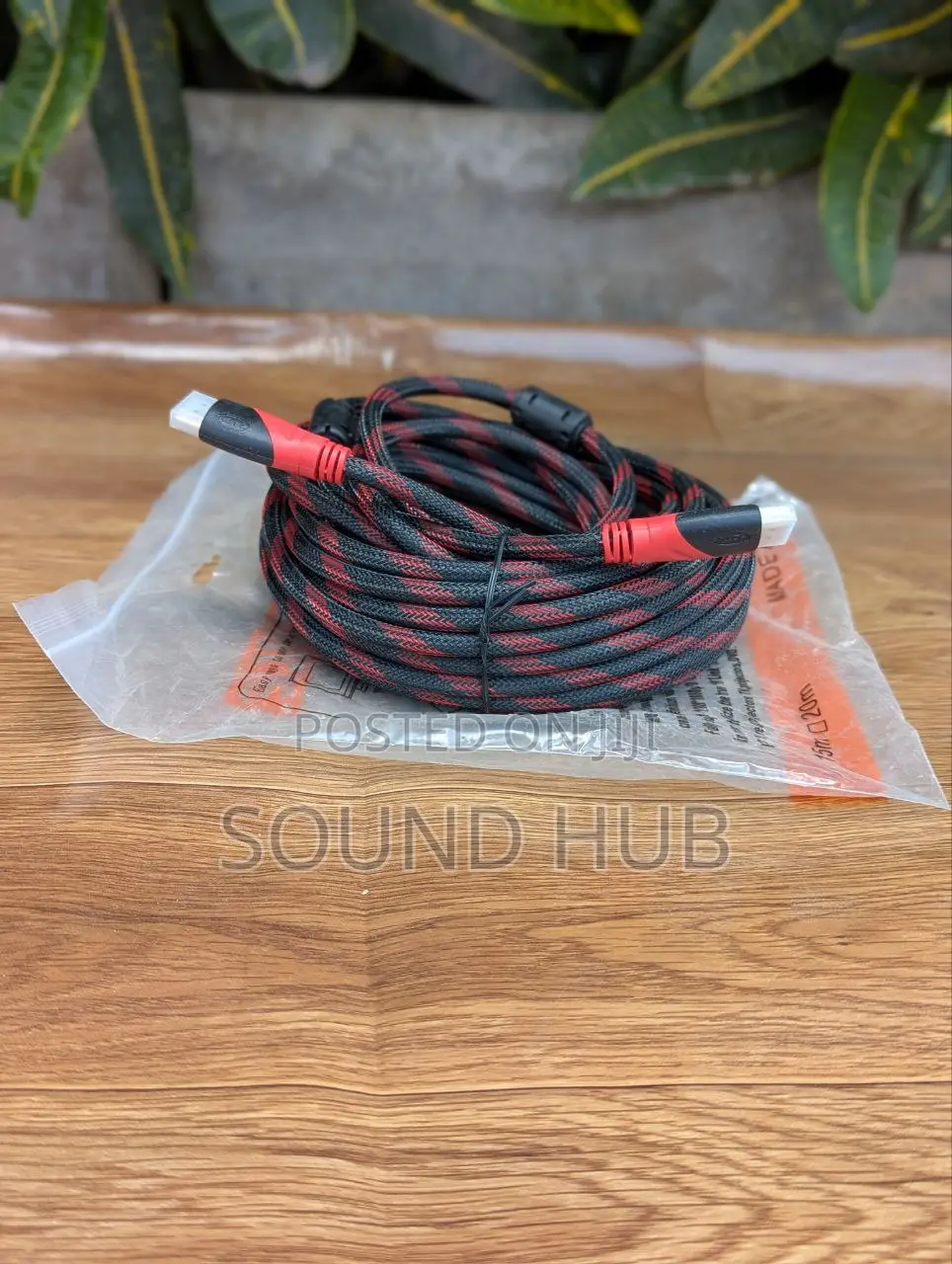 15m High Quality HDMI Cable - Black/Red