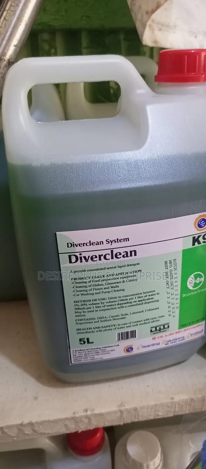 Diverclean Food Grade Soap