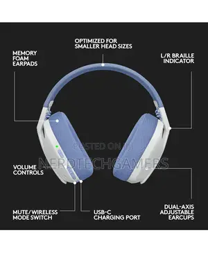 Logitech G435 LIGHTSPEED Wireless Gaming Headset - Black