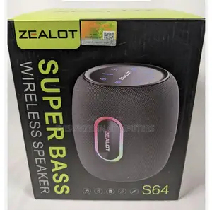 Zealot Bluetooth Speaker, S64, 50W