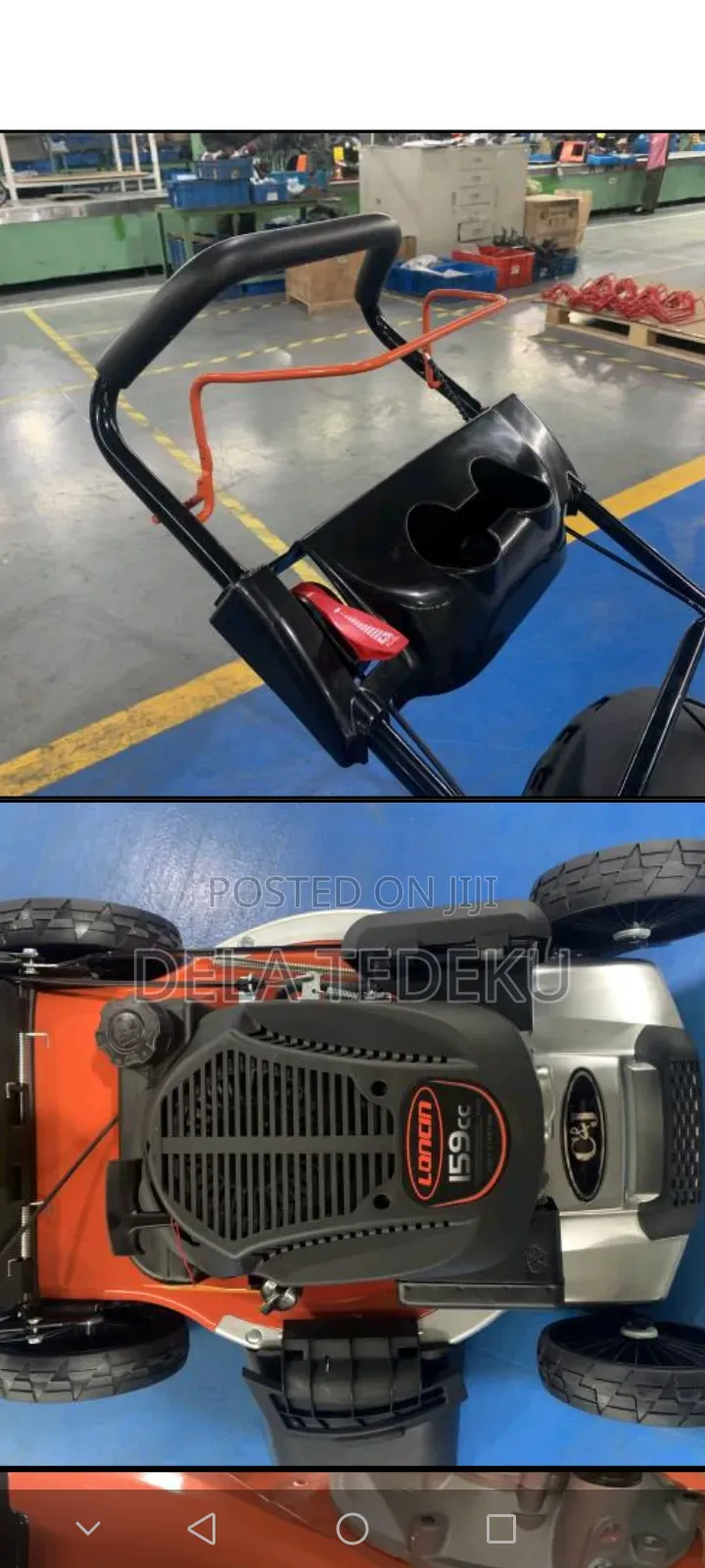 6.625hp Petrol Engine Lawnmower 159cc,3in1/at Caprice Bus Stop