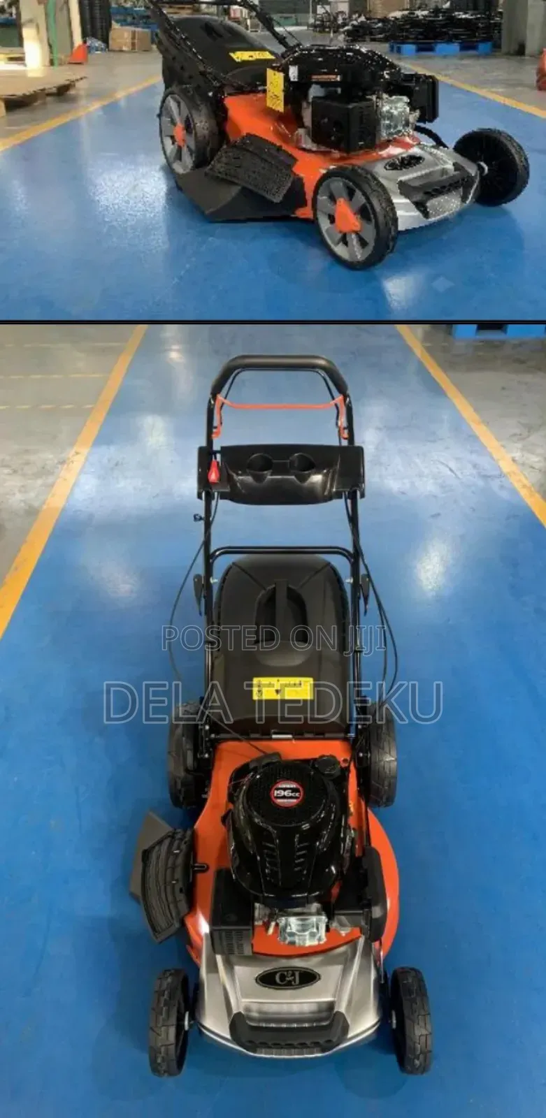 8.0hp /196cc C and J Heavyduty Selfpropelled Lawnmower/Caprice