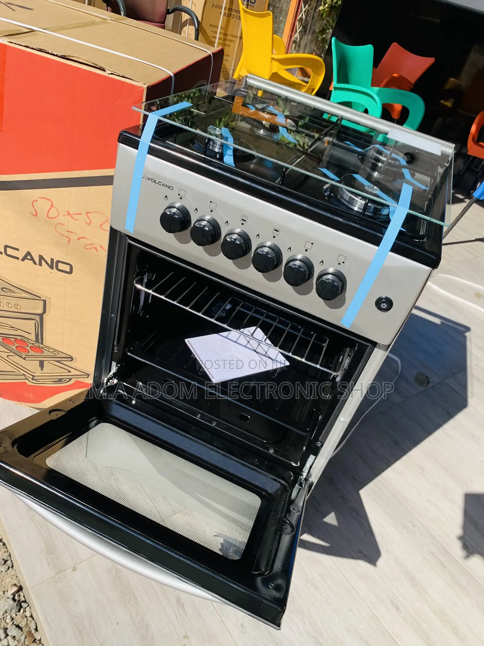 Volcano 50x50 Spacious Oven With Grill