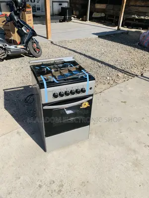 Gray/Silver Color Volcano 50x50 Burner With Oven