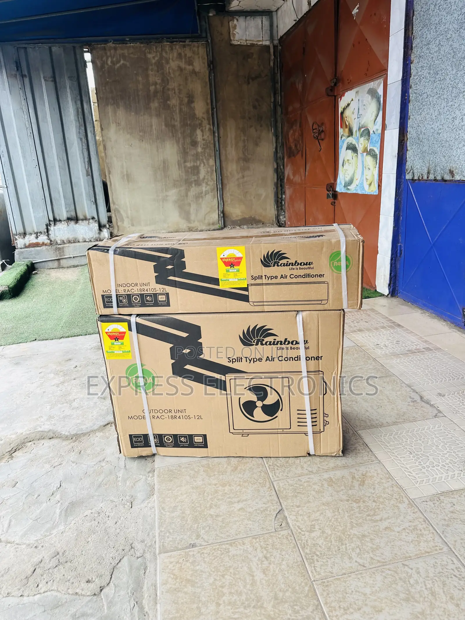 Rainbow High Quality Ac White Split R410 Gas 1.5hp