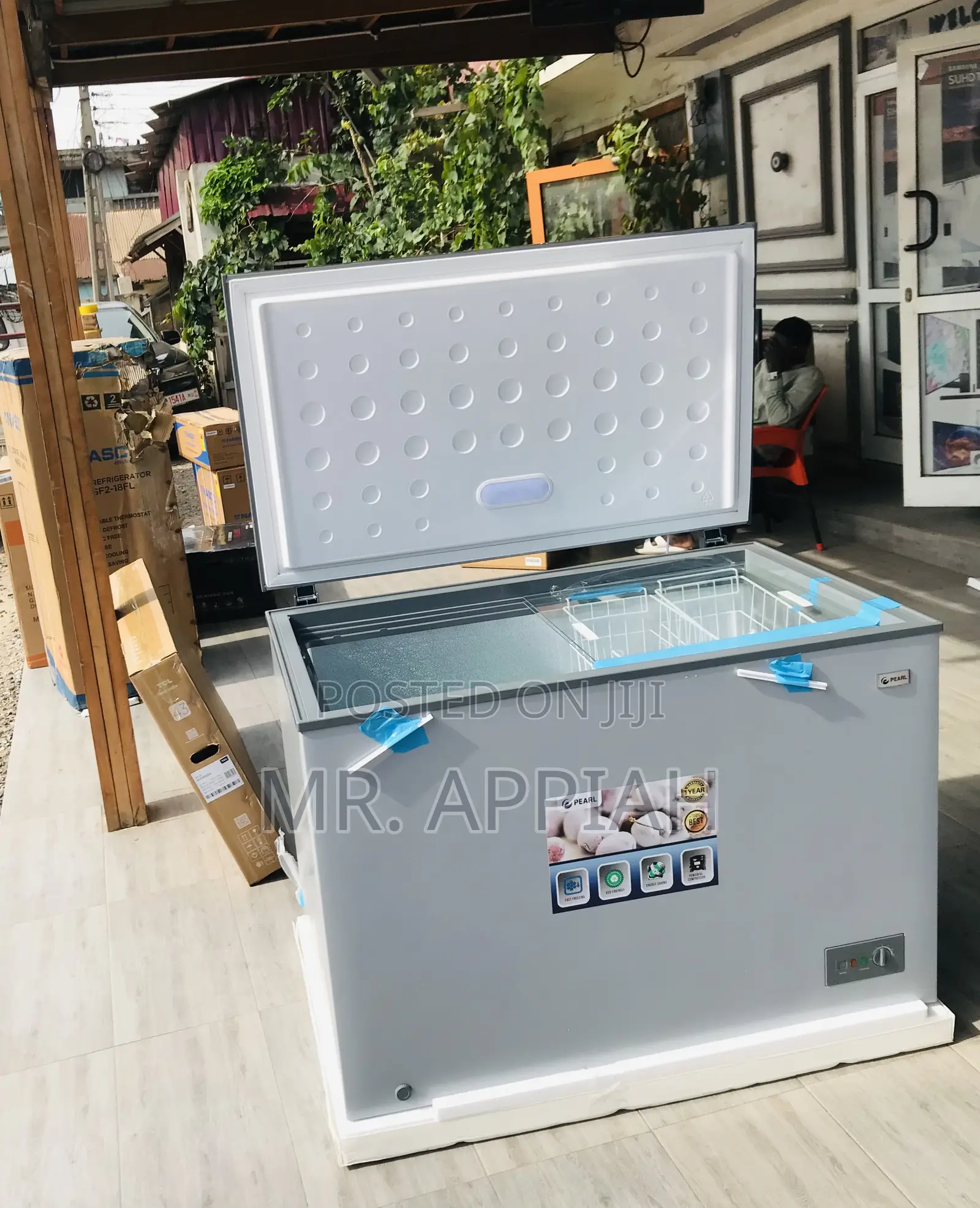 Durable Pearl PCF 380, 316L Electric Chest Freezer.