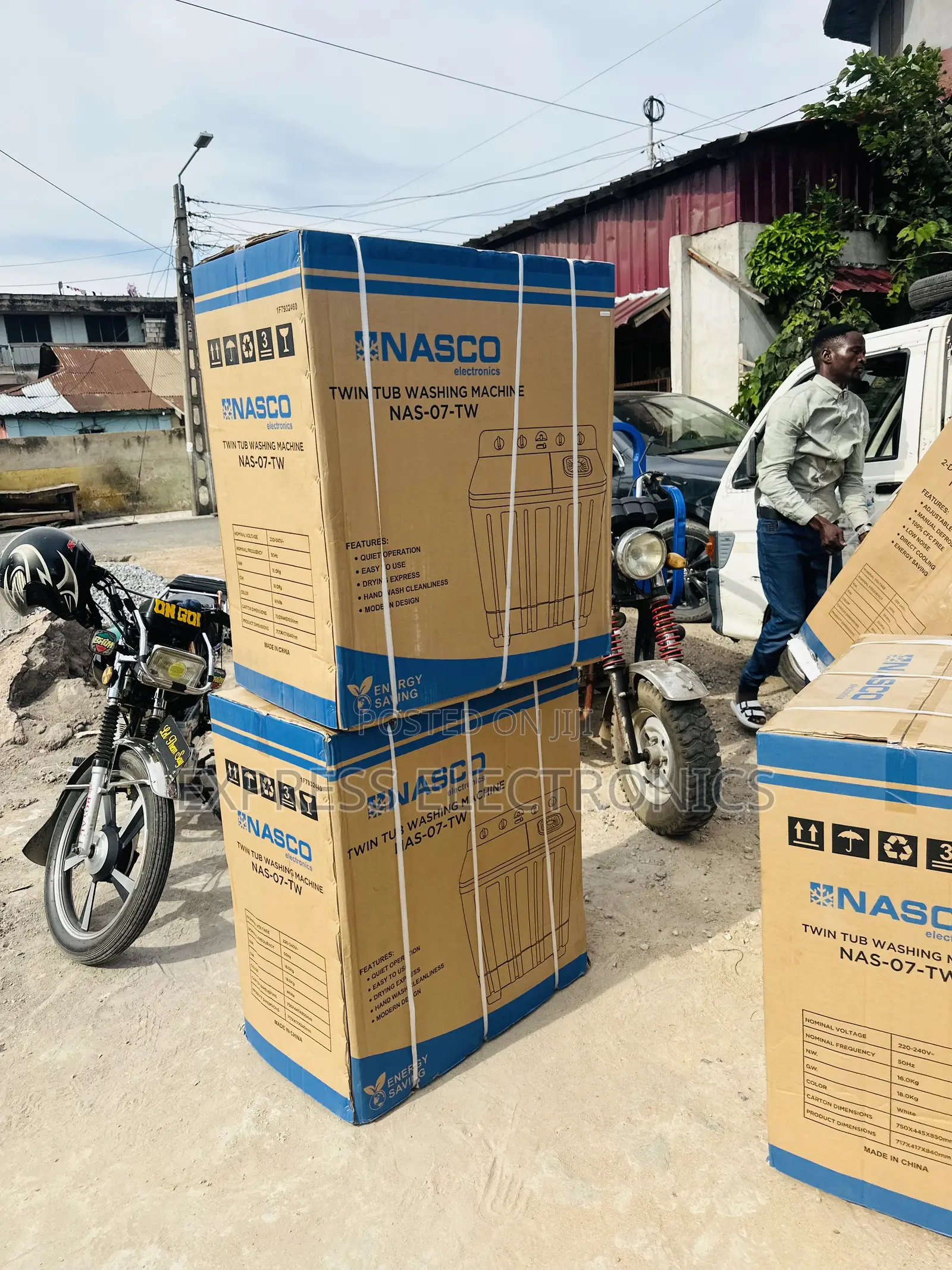 Very Neat Washing Machine Nasco 7kg Topload