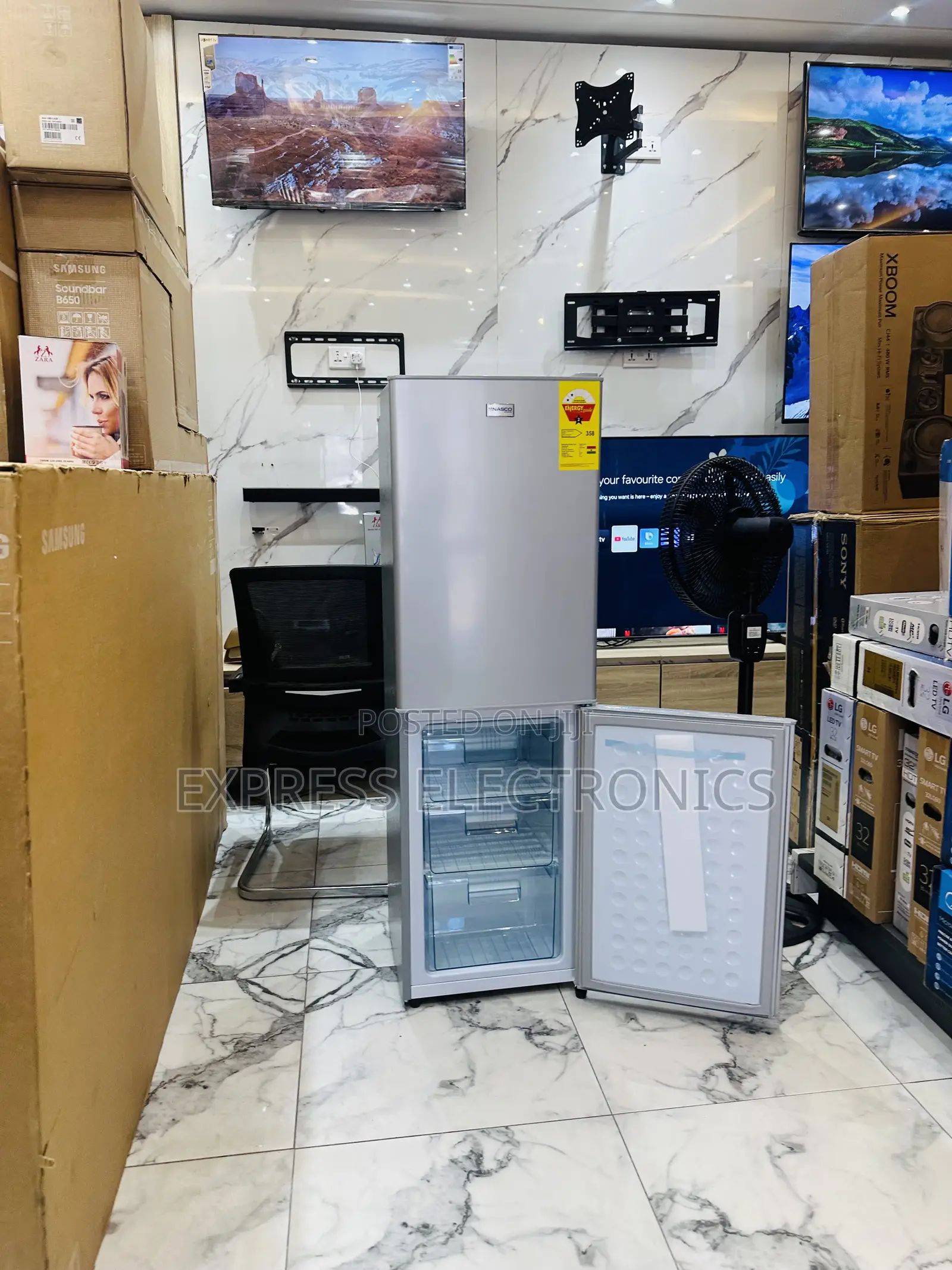 Very Neat Nasco Fridge Double Door Nasco -20fl
