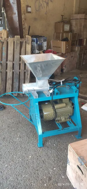 FUFU Machine With Electric Motor and Petrol Engine Complete