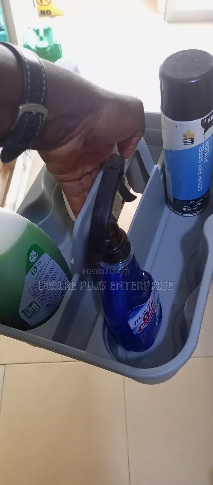 Carry Tray Cleaning Kits Basket