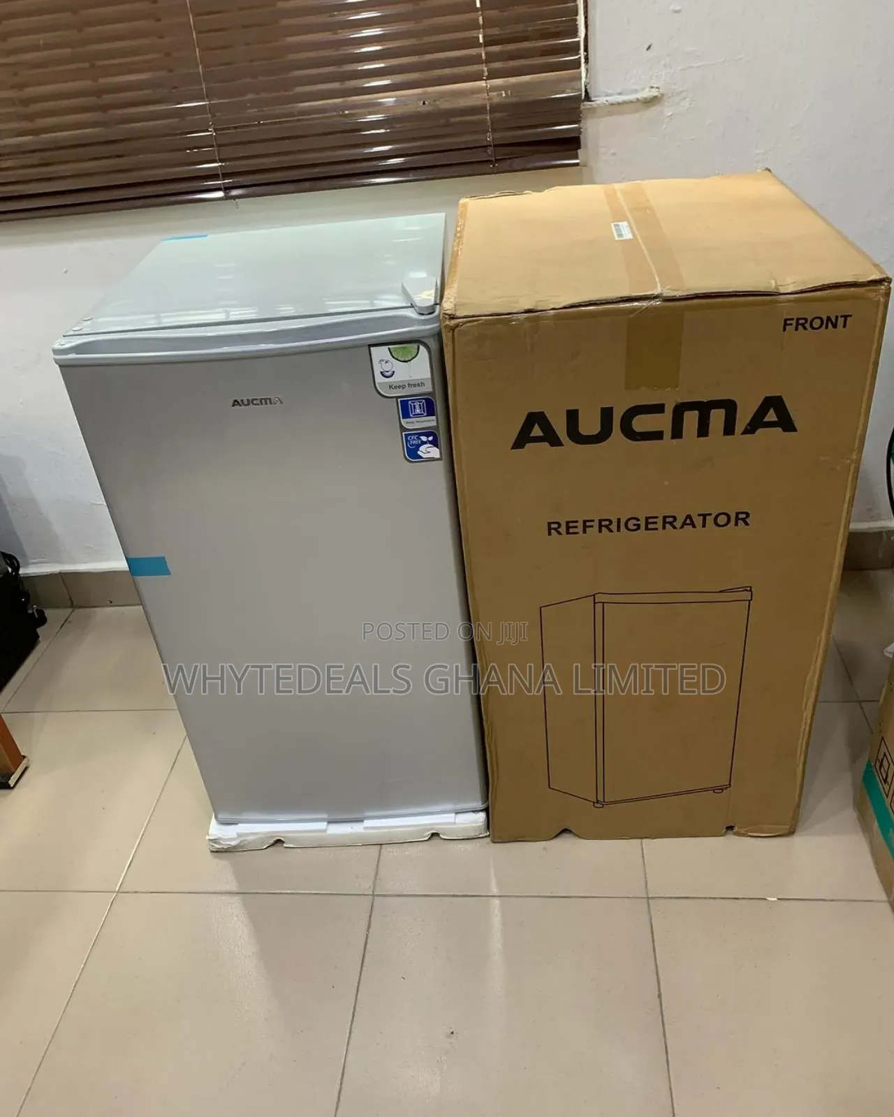 Aucma 98L Table Top Energy Saving Refrigerator| Top Freezer