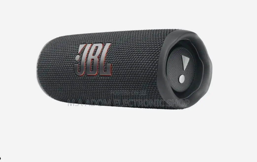 JBL Flip 6 Portable Waterproof Bluetooth Speaker (Black)