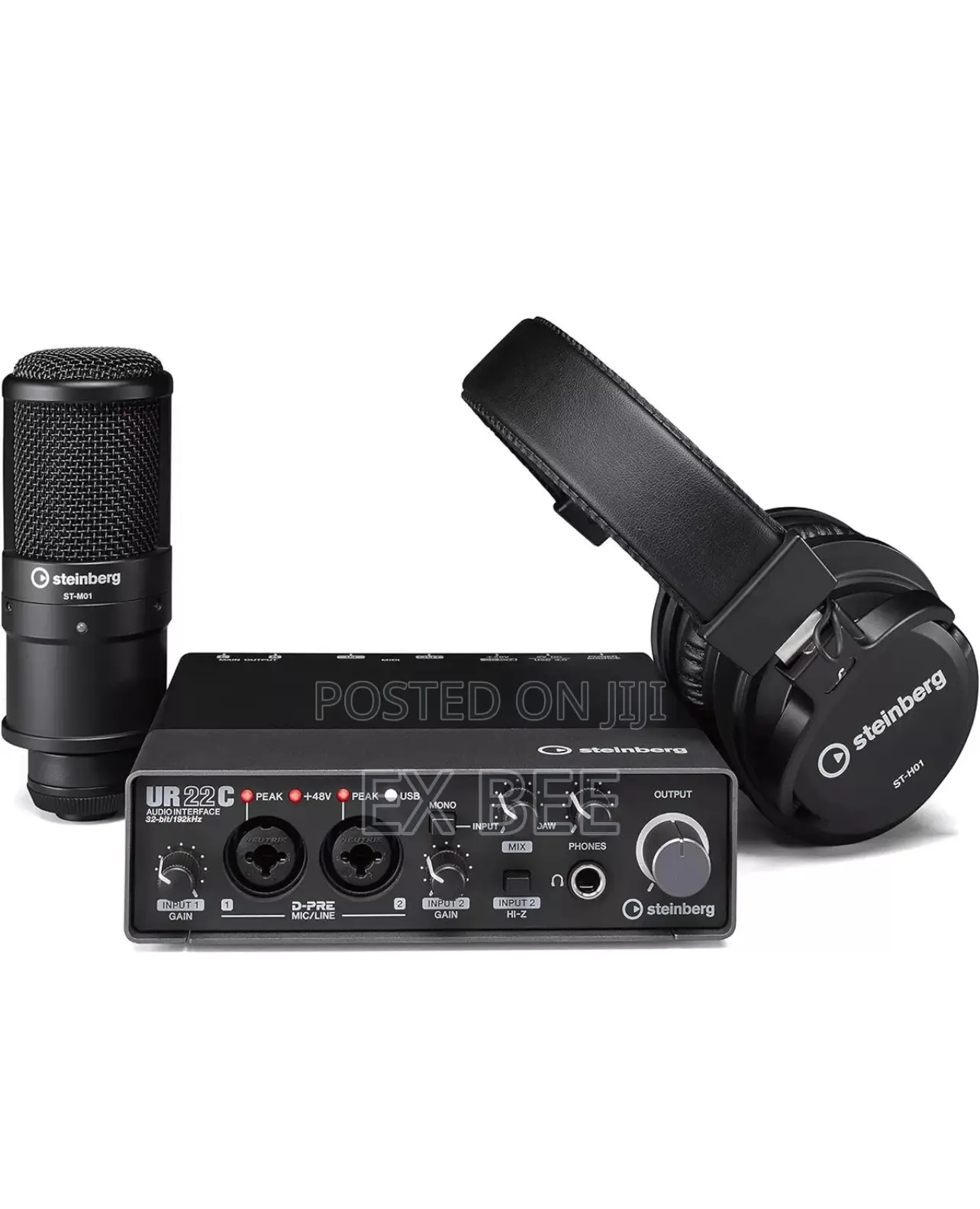 Steinberg Ur22c Studio Recording Bundle With Cubase Ai