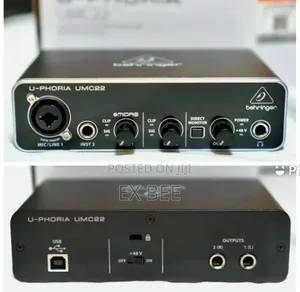 Behringer Uphoria Umc22 Audio Interface *New*