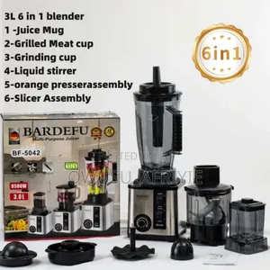 6in1 9500W BARDEFU Blender