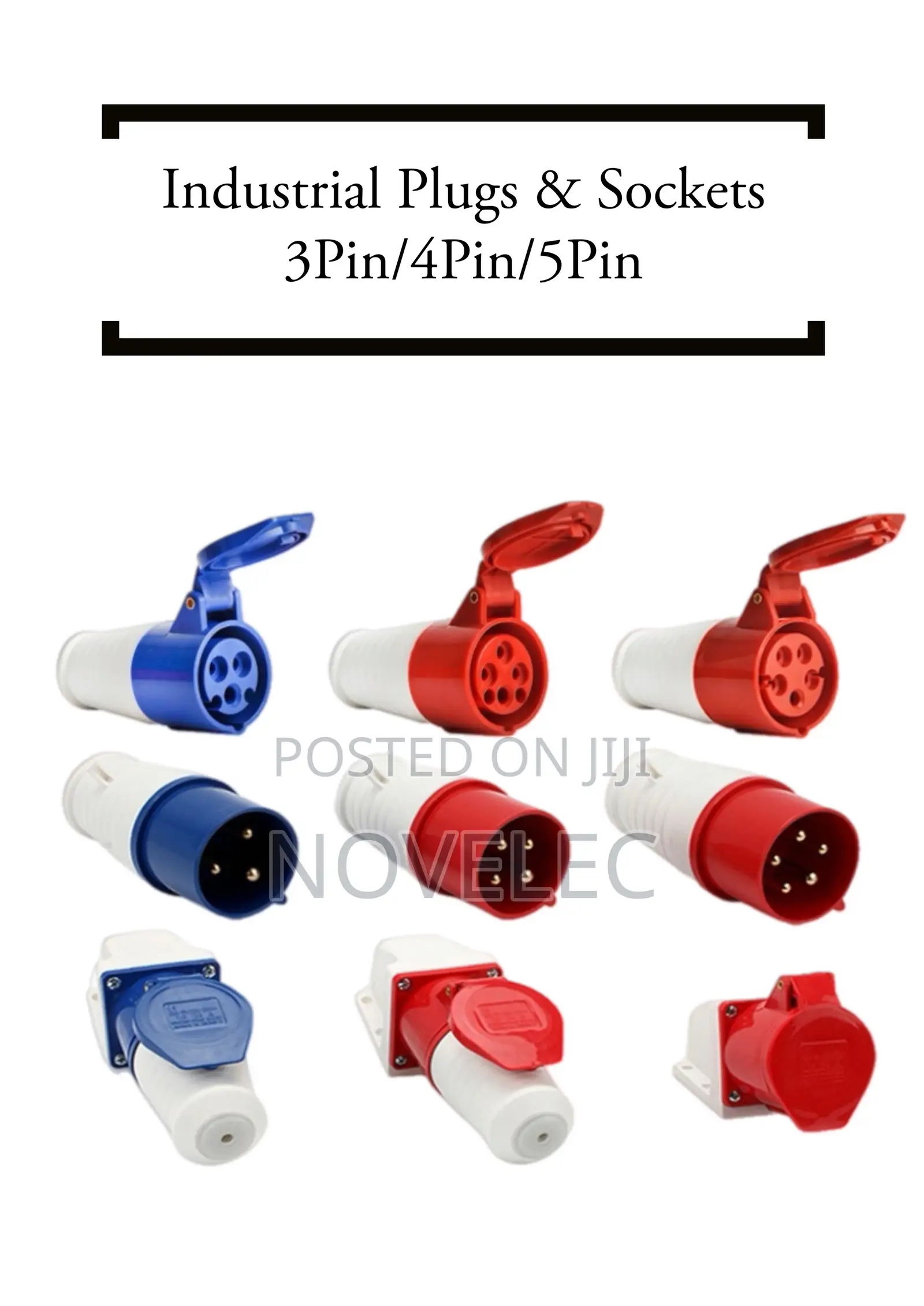 Industrial Plugs Sockets (Straight/ Mounted)
