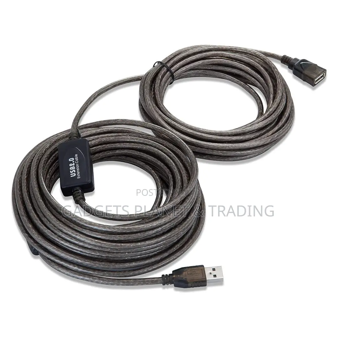 USB 2.0 Active Extension Cable (Male to Female)Highspeed 20M