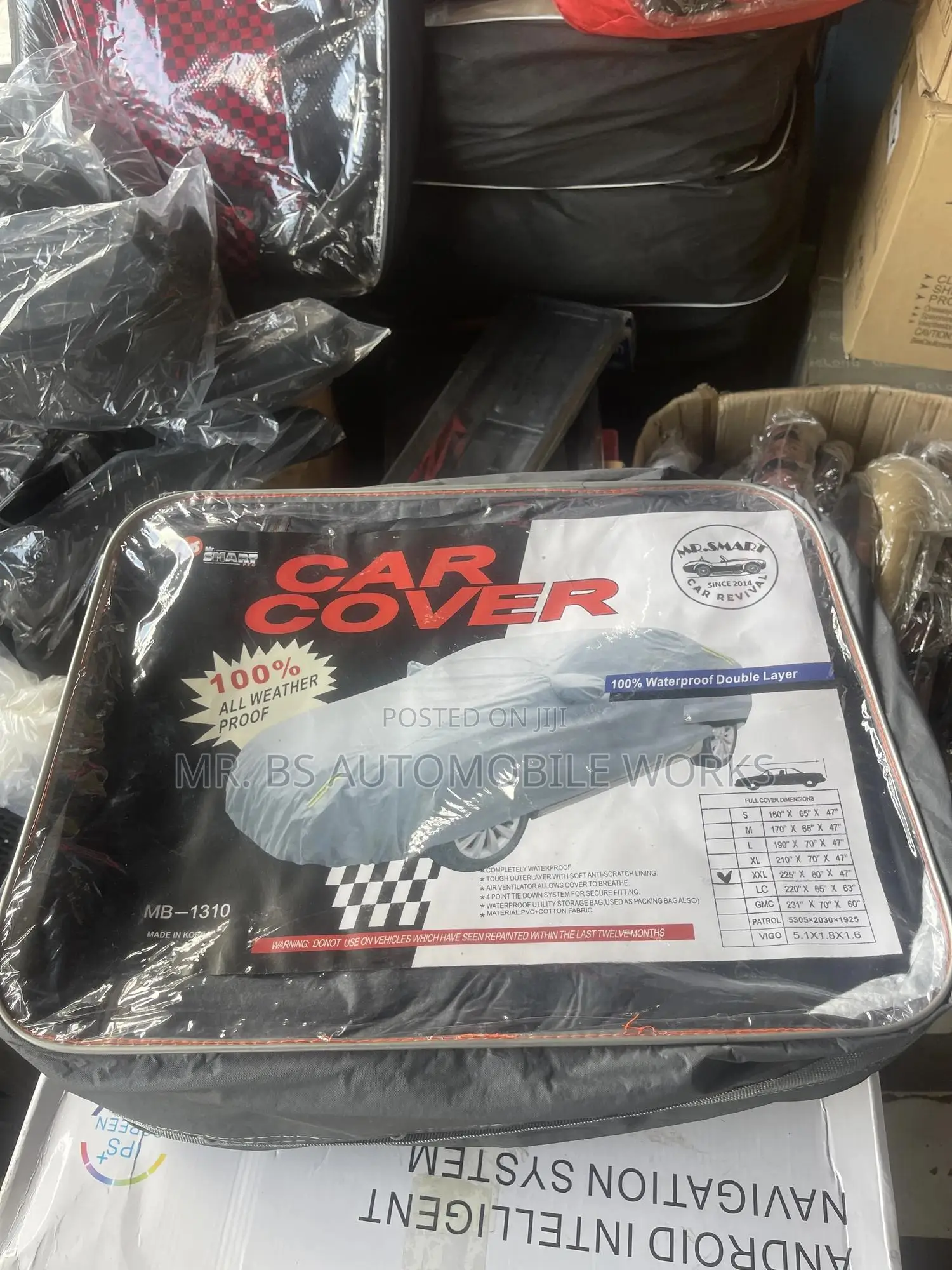 Car Body Covers Double Layer (Sun & Waterproof)