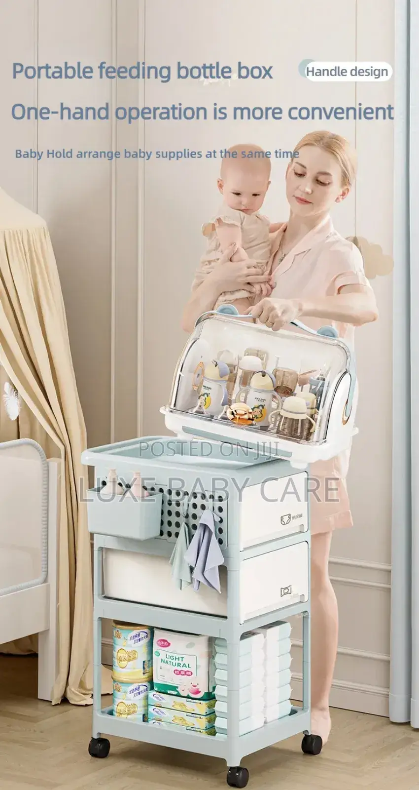 Baby Bottle Drying Rack ,Portable Nursing Bottle Storage