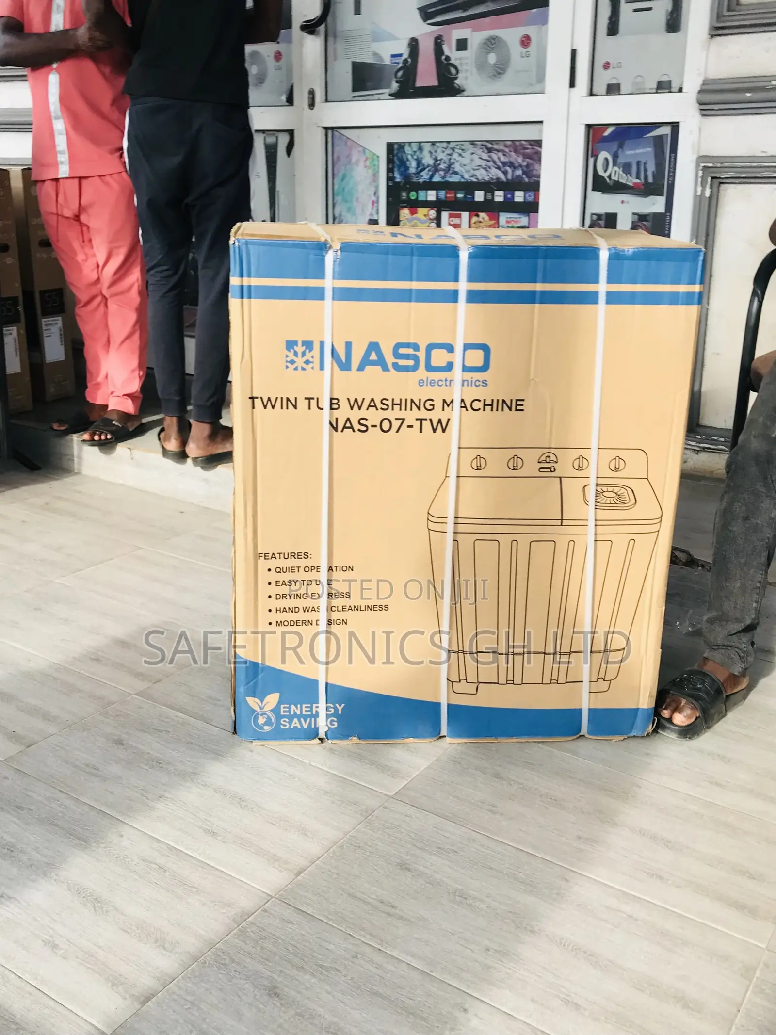 Nasco Dual Washer 7kg Topload Semi Auto