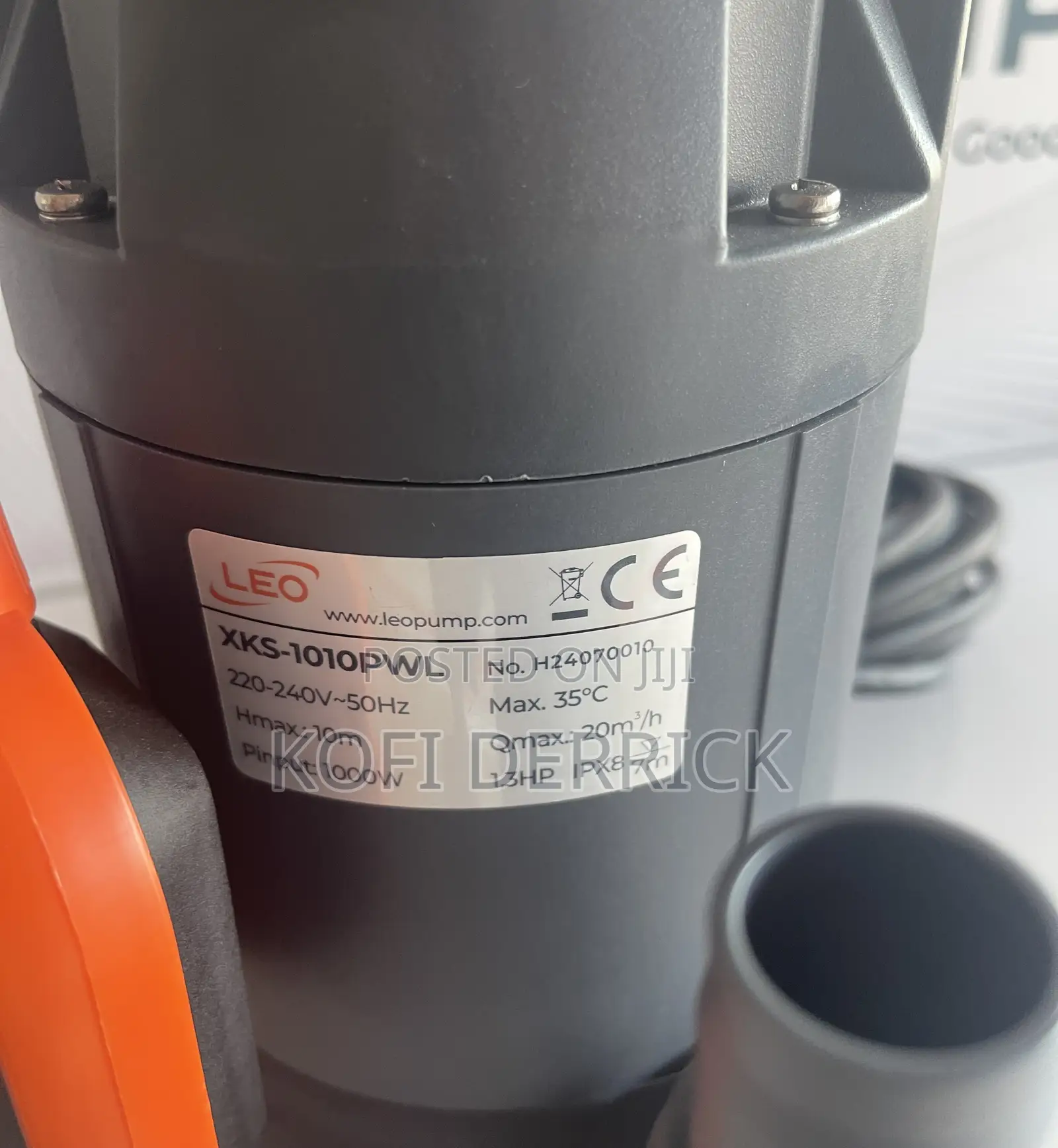 Submersible Pump 1.3hp