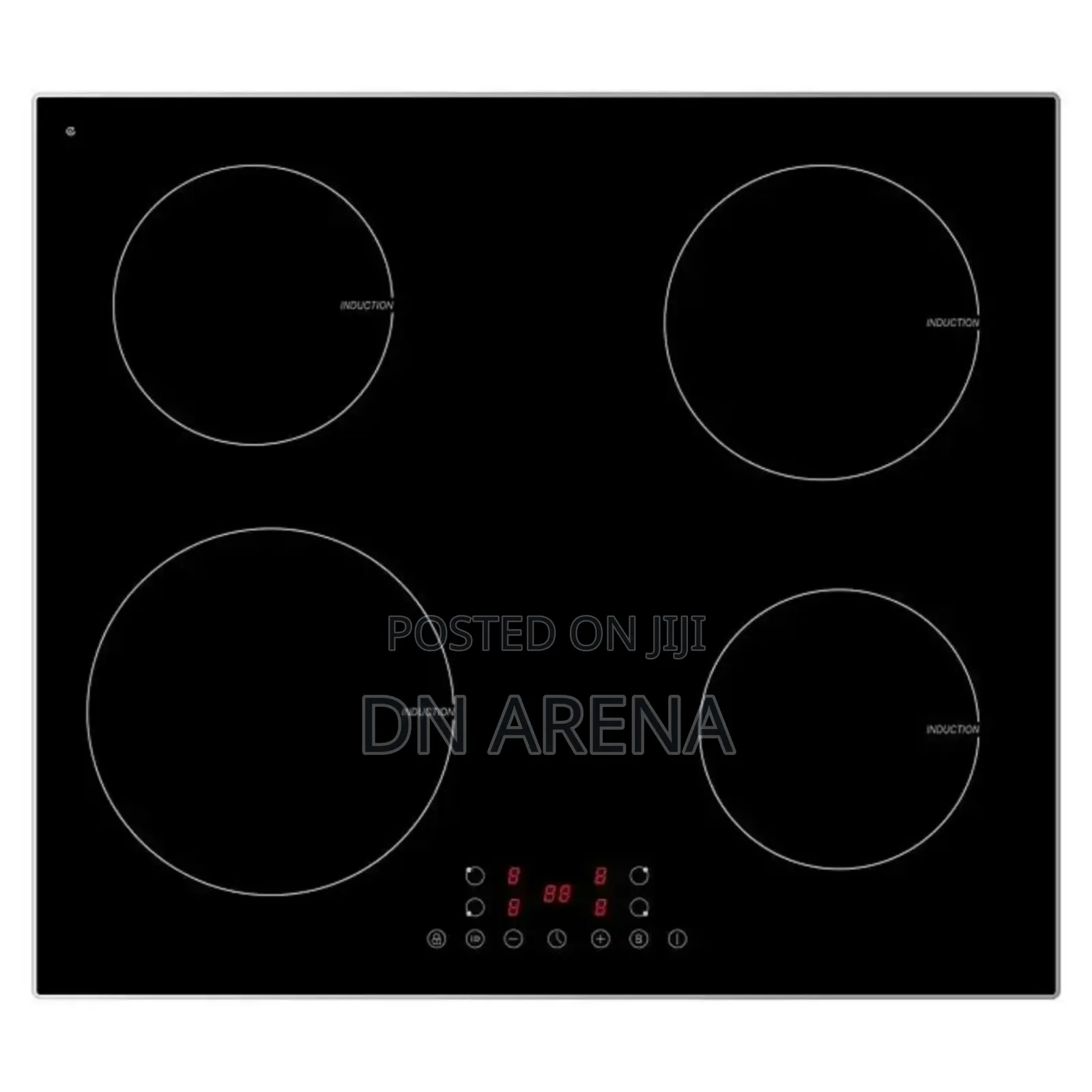 PKM IN 4 B3 G Induction Glass Ceramic Hob 4-Way Booster