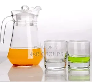 Jug With 6pcs Short Glasses