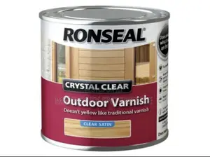 Wood Outdoor Varnish,Ronseal 2.5l