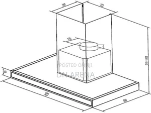 PKM 8090GZ 90cm Cooker Extractor Hood